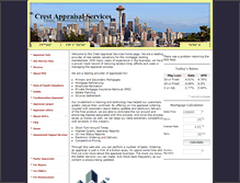 Tablet Screenshot of crestappraisals.com